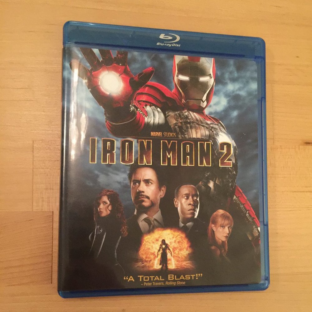 Iron Man 2 Region 1 (US and Can) Blue Ray